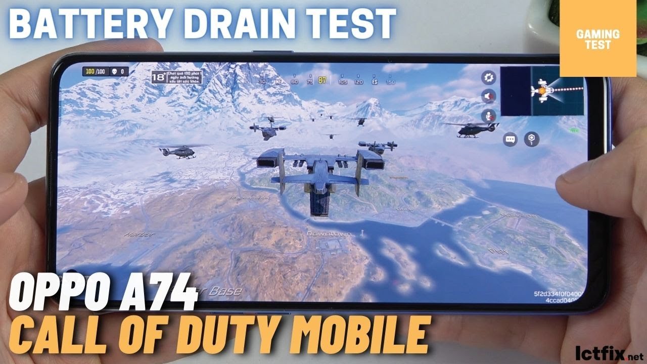Oppo A74 Call of Duty Gaming test | Snapdragon 662, 8GB RAM