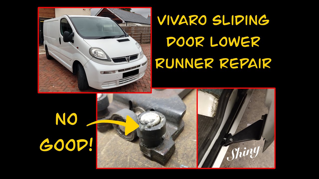 Vivaro project pt.12. Sliding door lower roller repair.