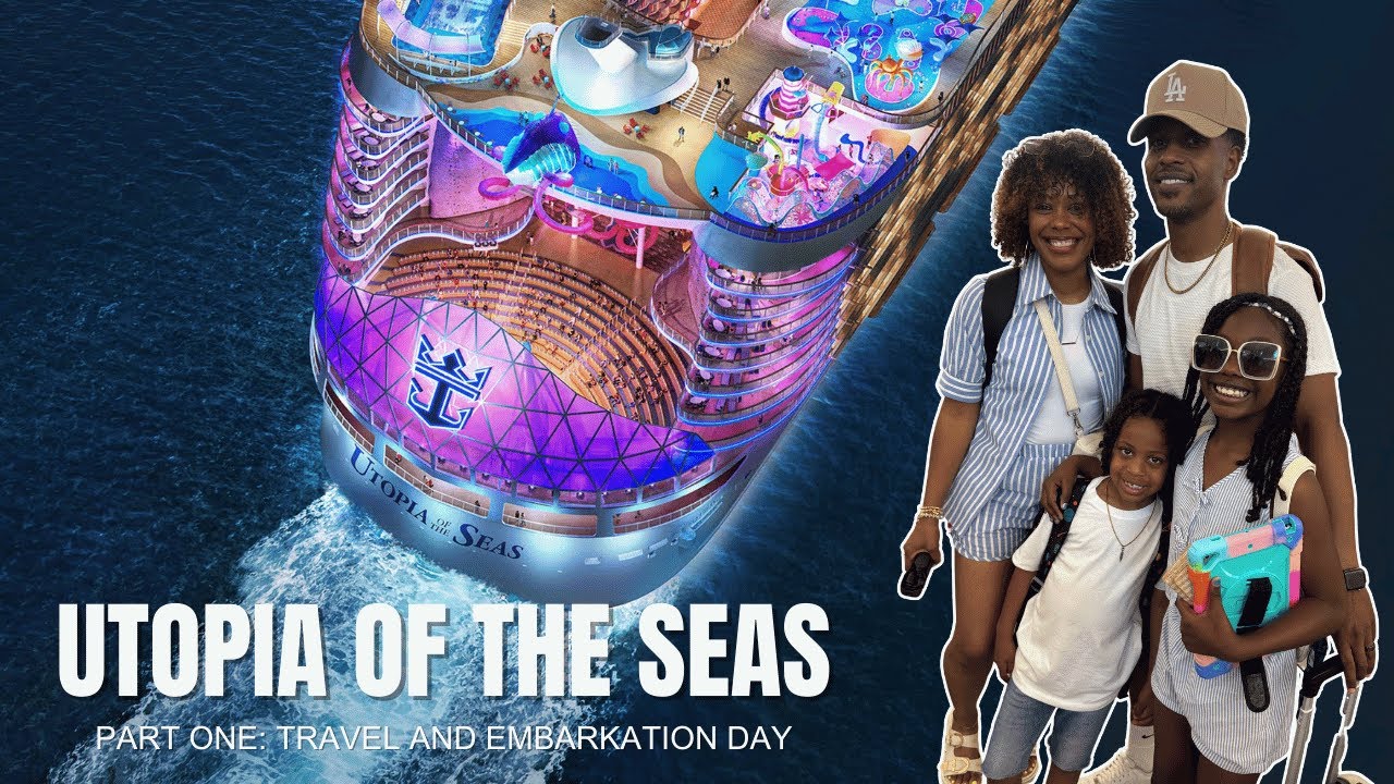 Our FIRST Royal Caribbean Cruise - Utopia of the Seas - Travel and Embarkation Day - Part One