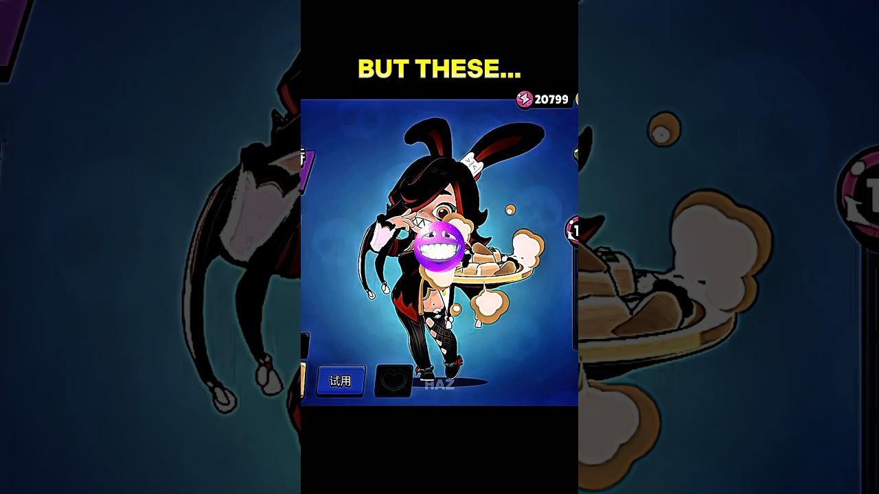 Most Gooner Skins Vs These Ones&hellip;🥵🔥 #brawlstars #shorts #fyp #viral