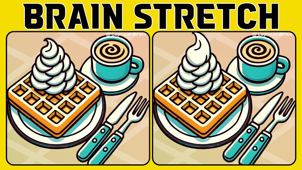 🧠🧩Spot the Differences FAST with Brain Training! 《Normal》