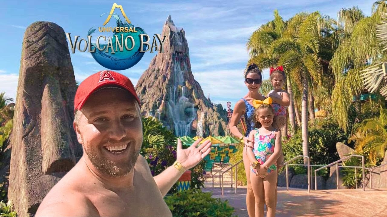 Family Day At Florida's BEST Water Park: Universal's Volcano Bay!