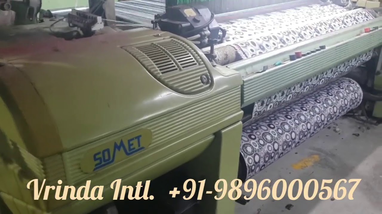 SOMET SUPER EXCEL LOOMS 165, 190 CM WITH STAUBLI JACQUARD JC5