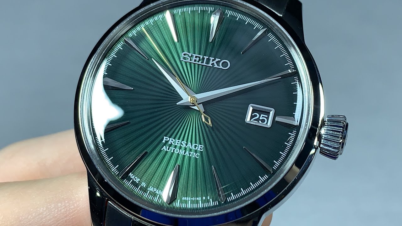 Un reloj que cambió el juego - Seiko Presage Cocktail Time SRPE15J1 (Review en Español)