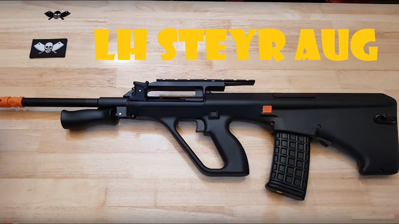 BOLBR: LH steyr AUG gel blaster Review
