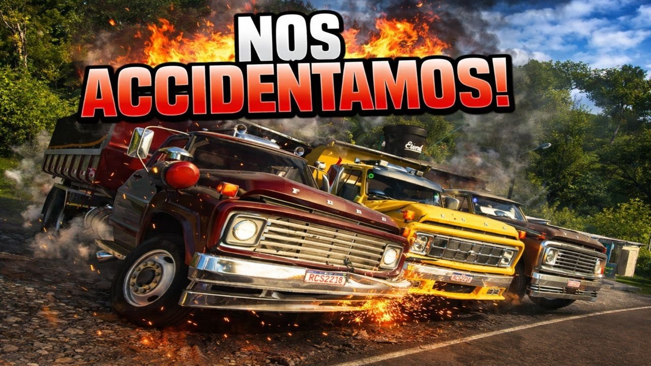 NOS ACCIDENTAMOS EN LA FORD 8500!! | AMERICAN TRUCK SIMULATOR | REALMAP ATS1.57 |