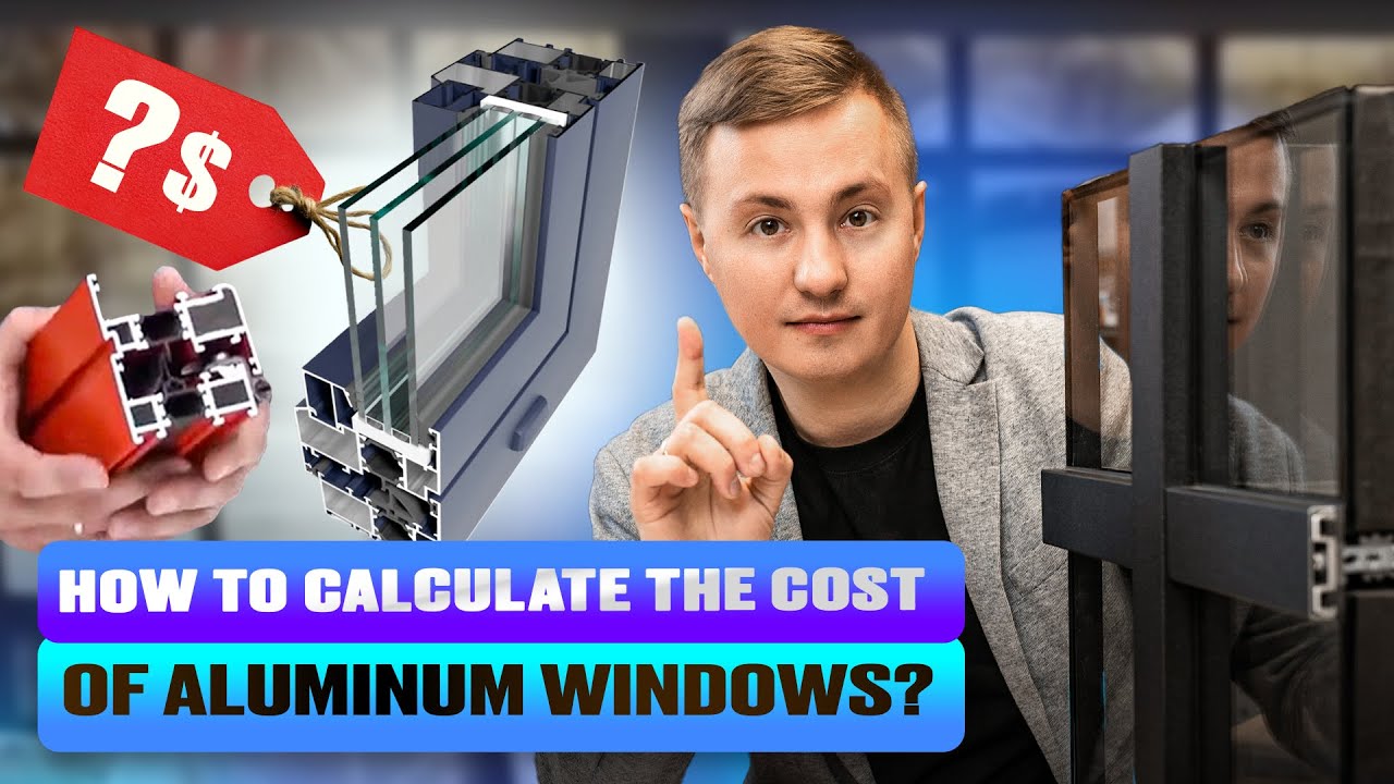 How to calculate the cost of aluminum windows? What the price and how to maximize functionality