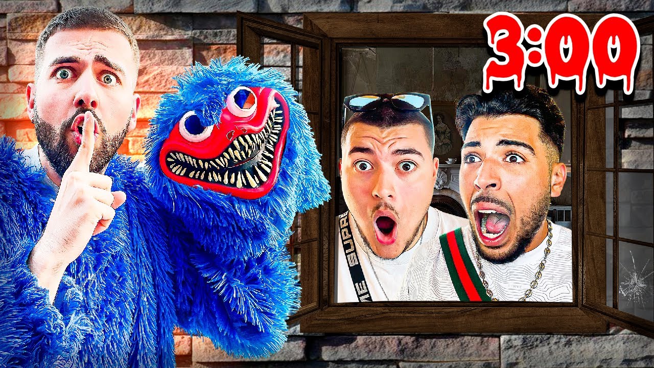 JE M'INFILTRE DANS LA VILLA DE SOUKA et TWINNER EN HUGGY WUGGY À 3H00 DU MATIN !