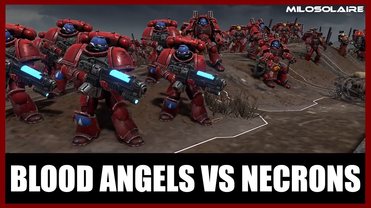 Blood Angels [1800] vs. Mephrit Necrons [1800] | Planetary Supremacy | Warhammer 40K