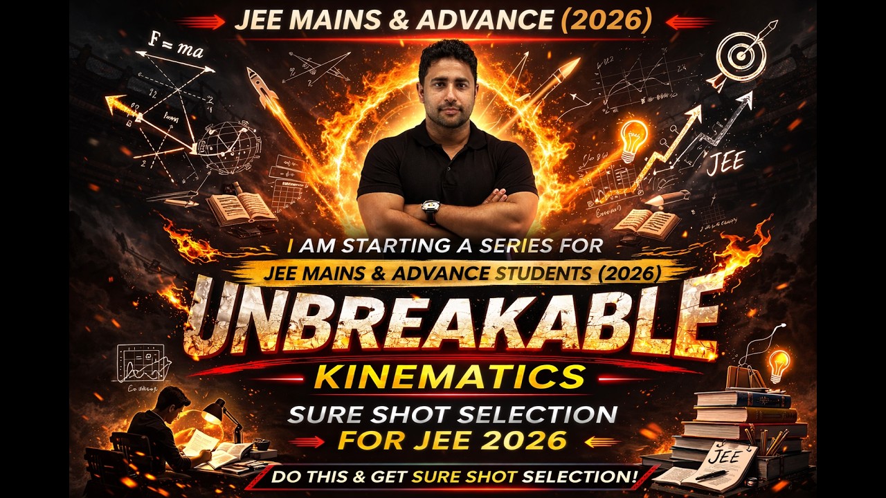 UNBREAKABLE Batch 2026 🔥 | Kinematics That Guarantees JEE Selection