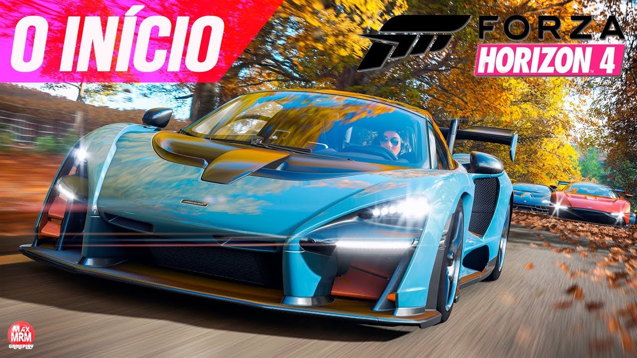 FORZA HORIZON 4 - JOGO COMPLETO: O INÍCIO DE GAMEPLAY NO XBOX ONE X || Dublado em PT BR