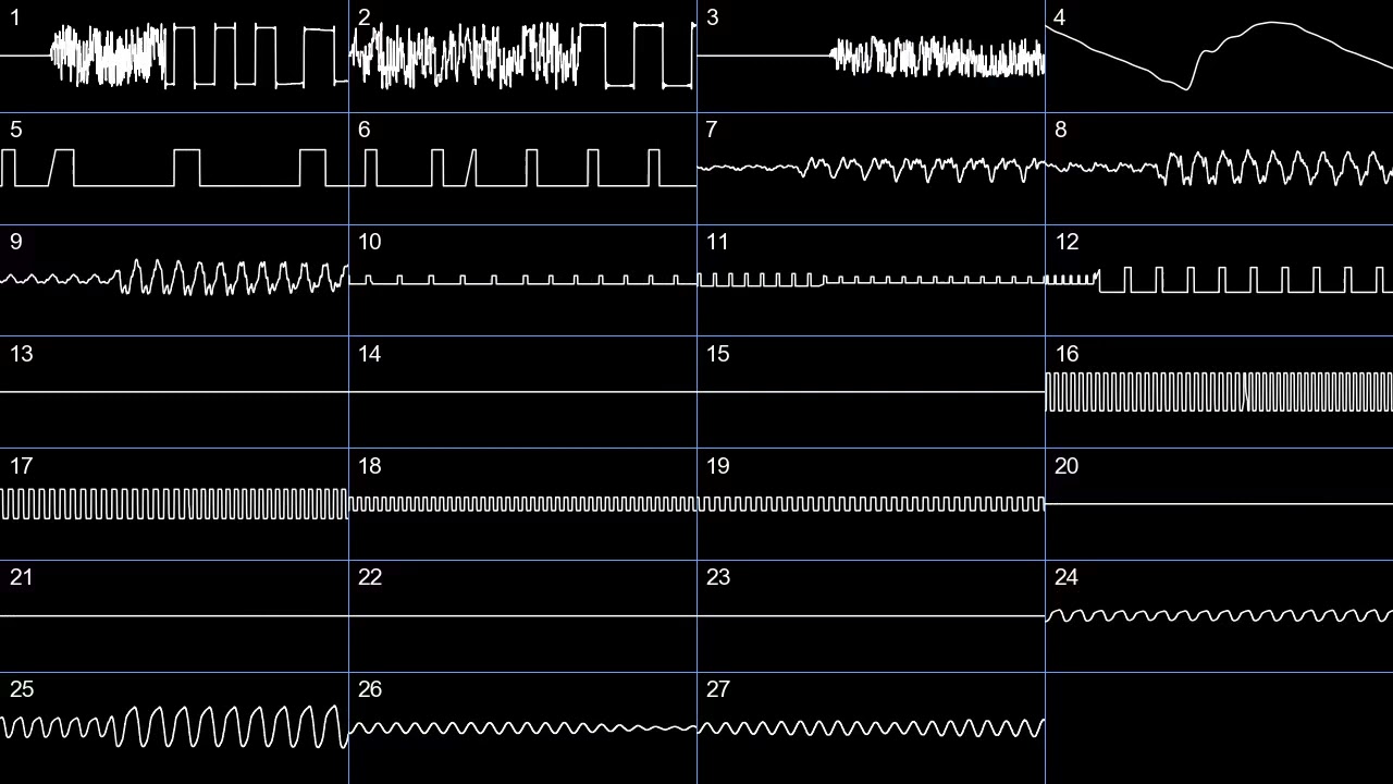 kleeder & TrippleP - Talking about Drugs (oscilloscope)