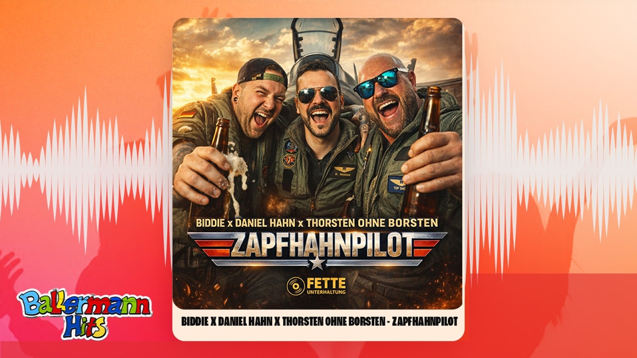 Biddie, Daniel Hahn, Thorsten ohne Borsten - Zapfhahnpilot (Offizieller Visualizer)