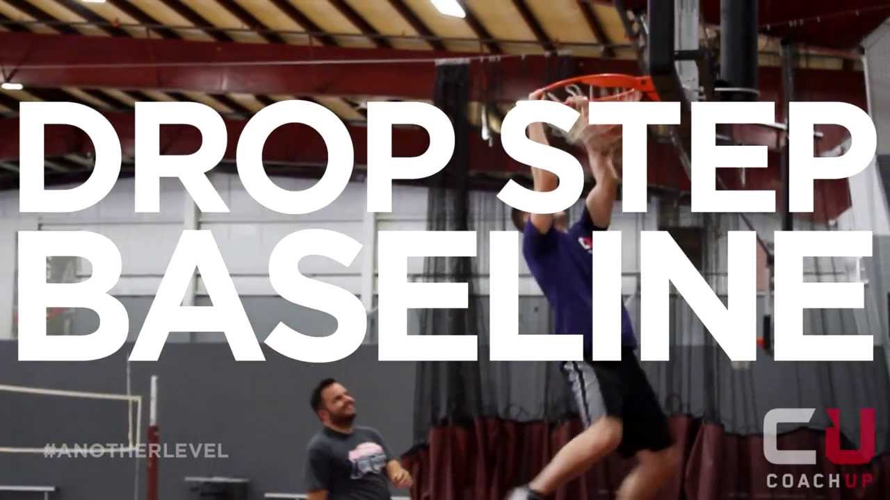 Basketball Tips: How To Do A Drop Step Baseline Move