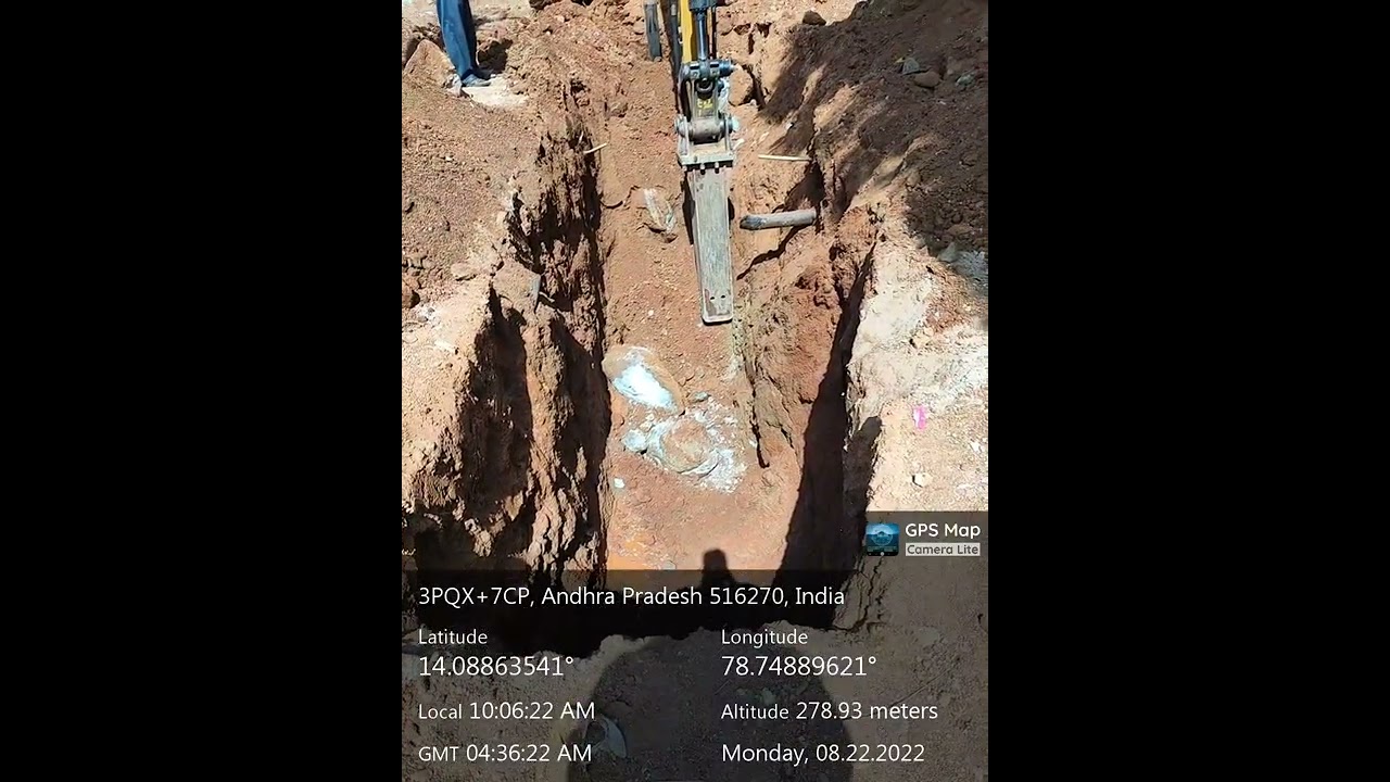Hard rock breaking with breaker