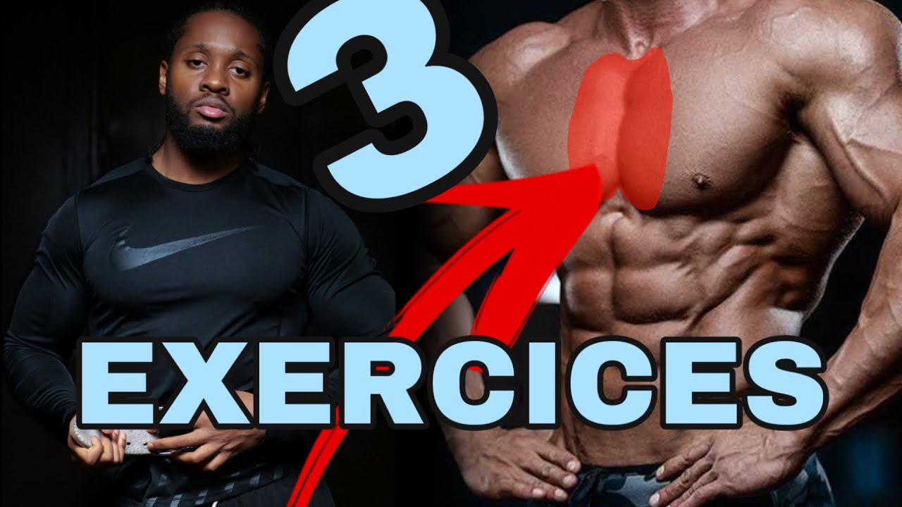 MUSCLER LE CENTRE DES PECTORAUX (mes 3 exercices )