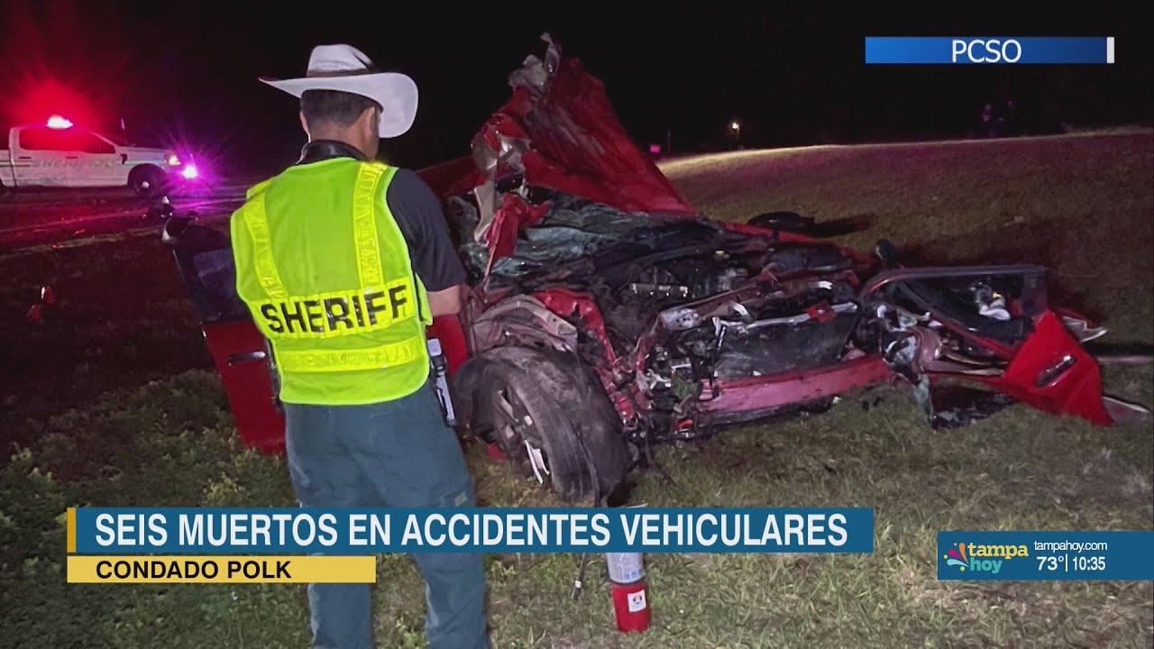 Intentó rebasar en doble línea amarilla y provocó choque mortal en Polk County