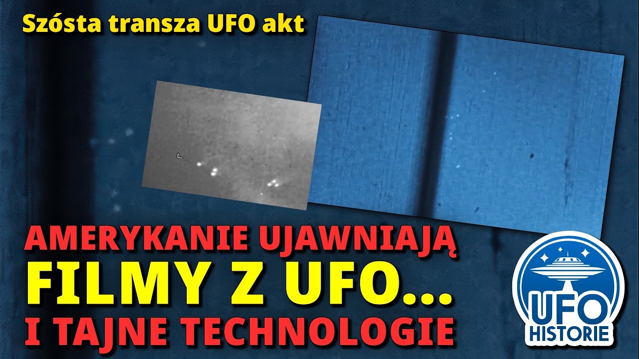 USA ujawniają nagrania UFO i... tajne technologie. Antygrawitacja i wolna energia: 6. transza Pursue