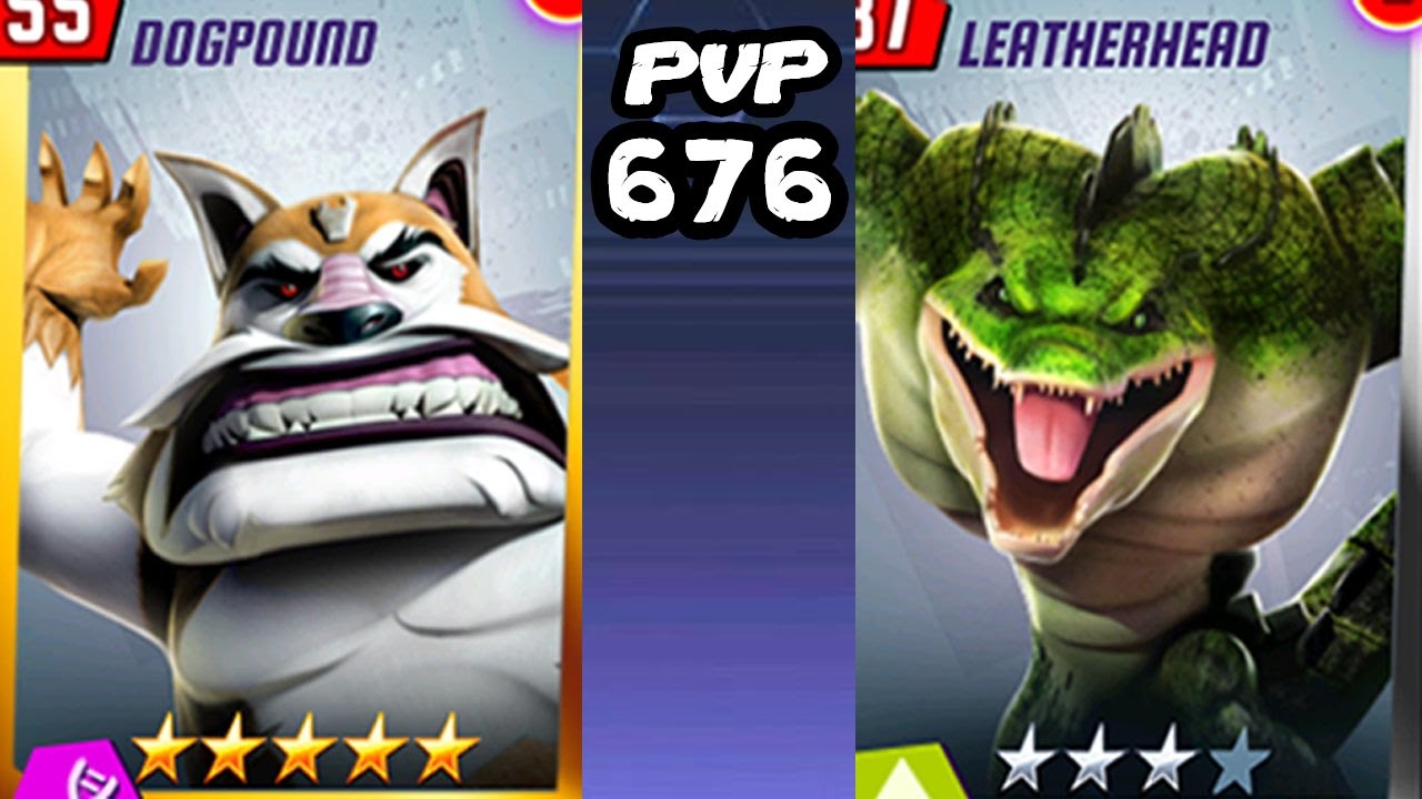 TMNT Legends PVP 676 (Dogpound, Leatherhead)