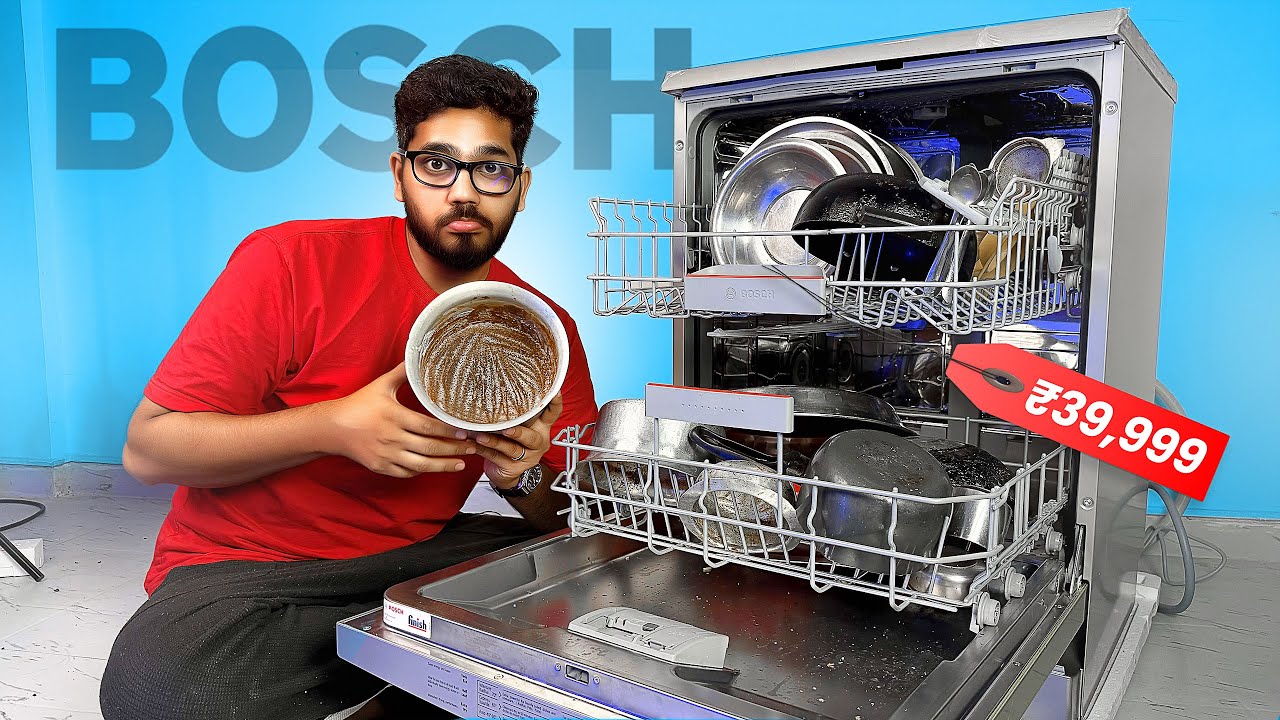 Bosch 13 Place Dishwasher Review 🔥 Best Dishwasher Under ₹40,000 🔥