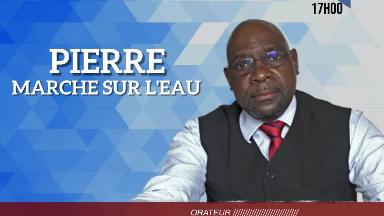 Pierre marche sur l'eau - Pst Jean-Blaise AMOUGOU