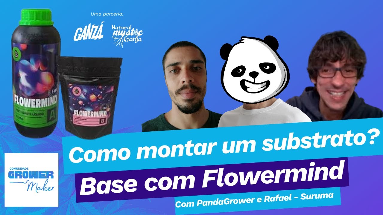 Solo base com Flowermind - Alimenta&ccedil;&atilde;o da planta na rega