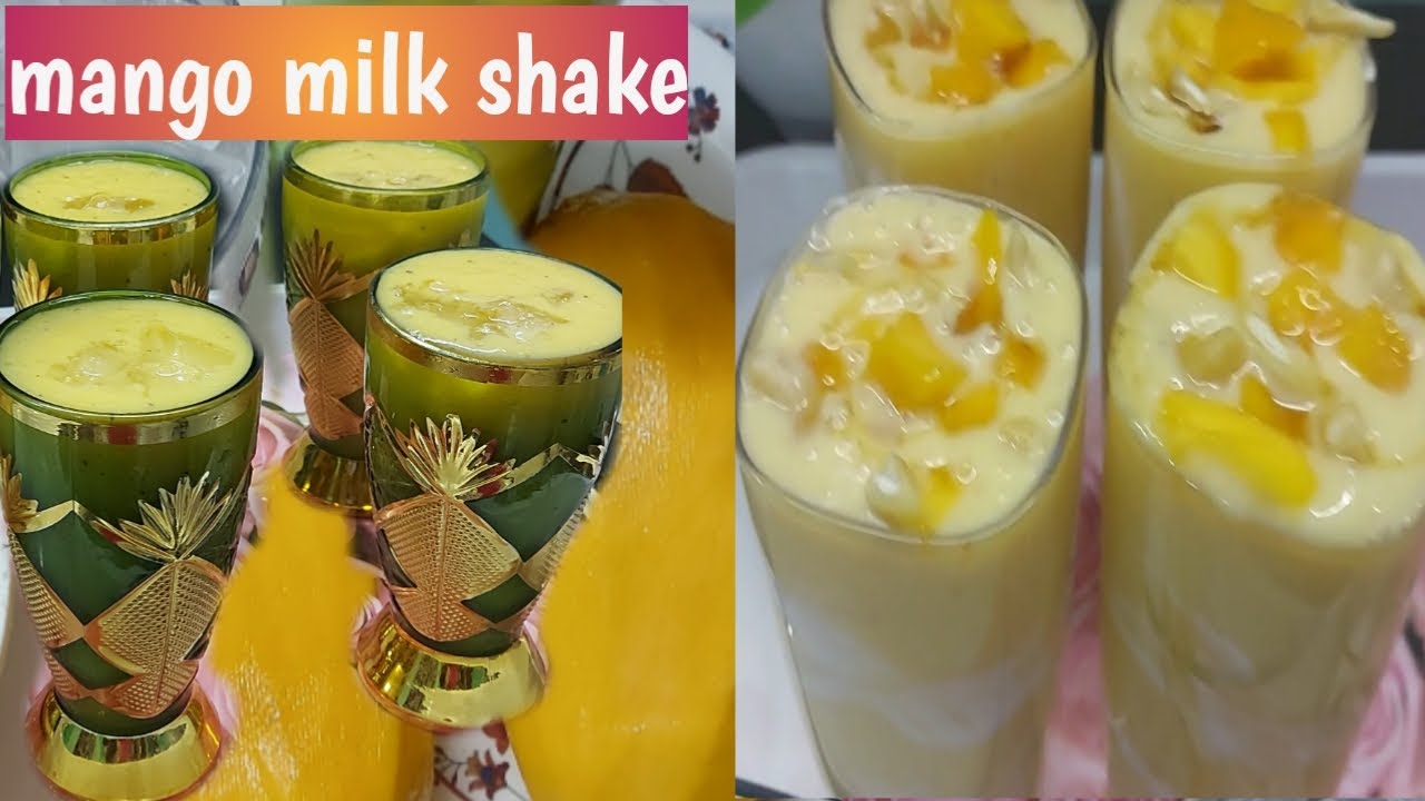 Summer plus ramdan special 🥭 ! Dates,honey ,cashew nuts mango milk shake,😋😋