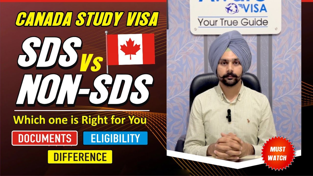 SDS Vs NON-SDS stream | Which one is best for you? Canada Study Visa #canadastudyvisa #sds #nonsds