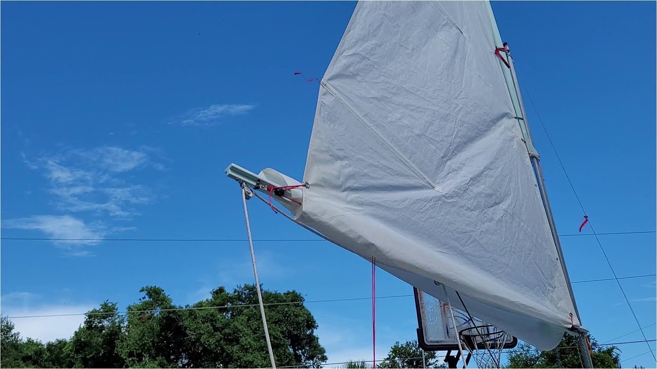 CLC Passagemaker Dingy #55: Add Reefing Point! Few Other Small Changes! Last Video!