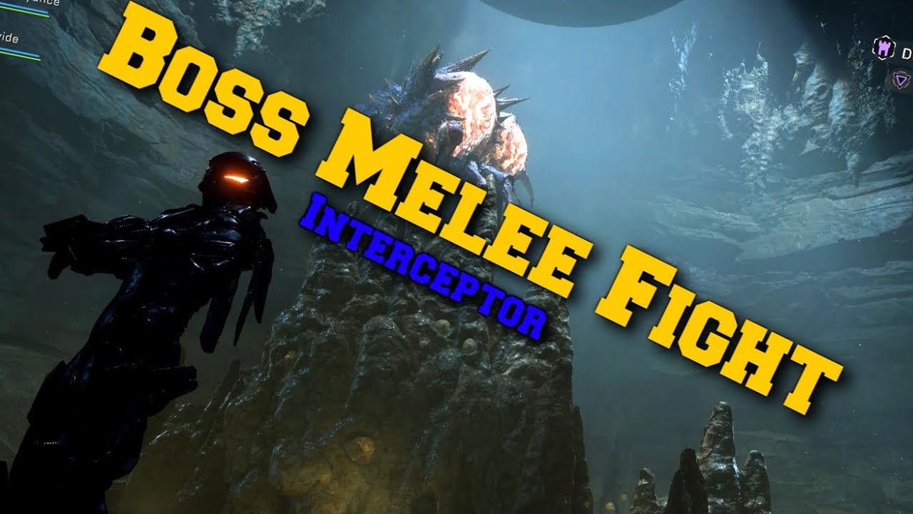 Interceptor Melee Boss Fight vs Swarm Tyrant in GM1 | Anthem