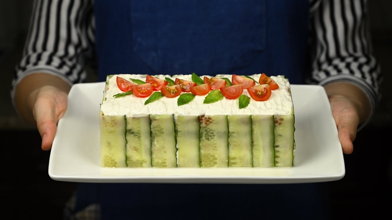 Красивый слоеный салат с курицей без майонеза. Классный новогодний салат!