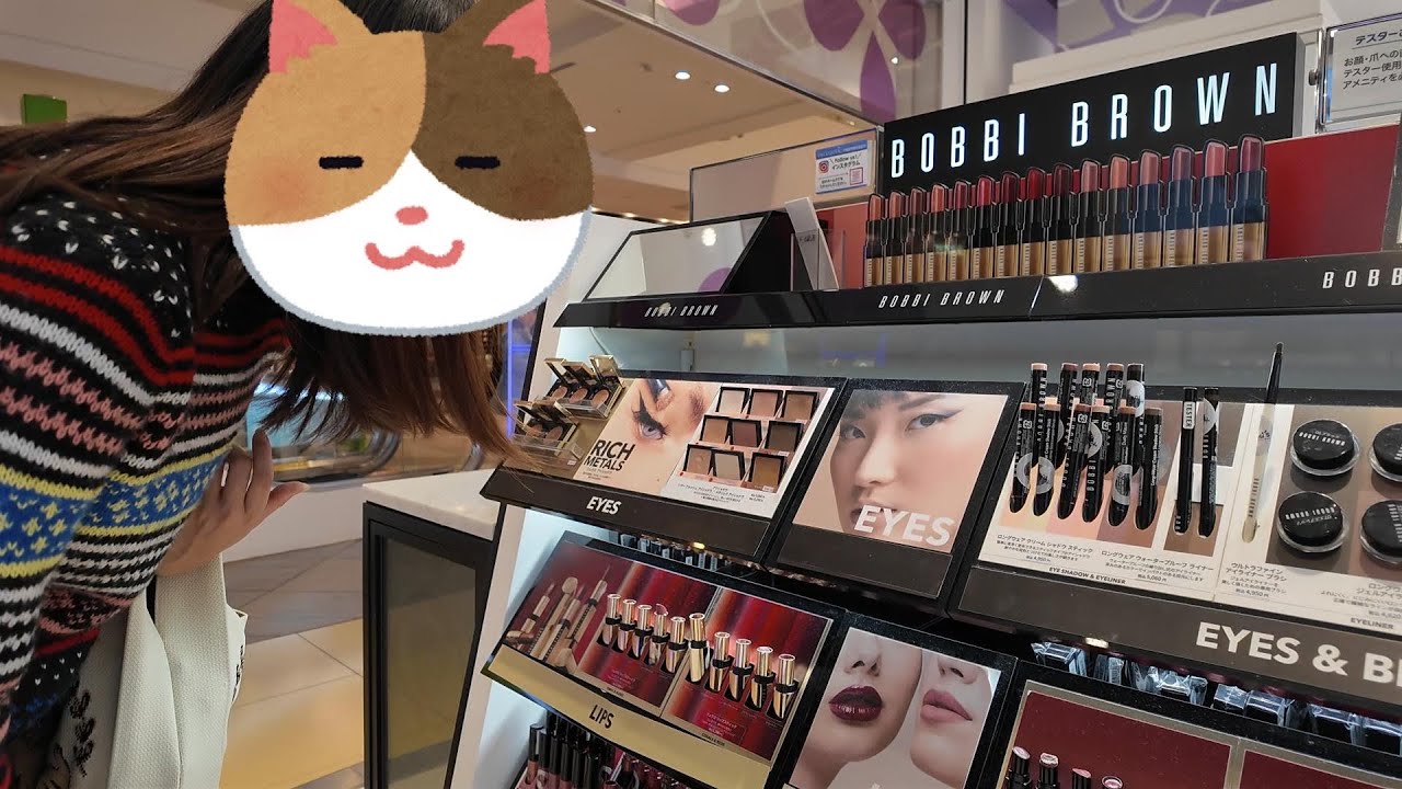 もんちゃん、デパコスを買いに行くの巻。