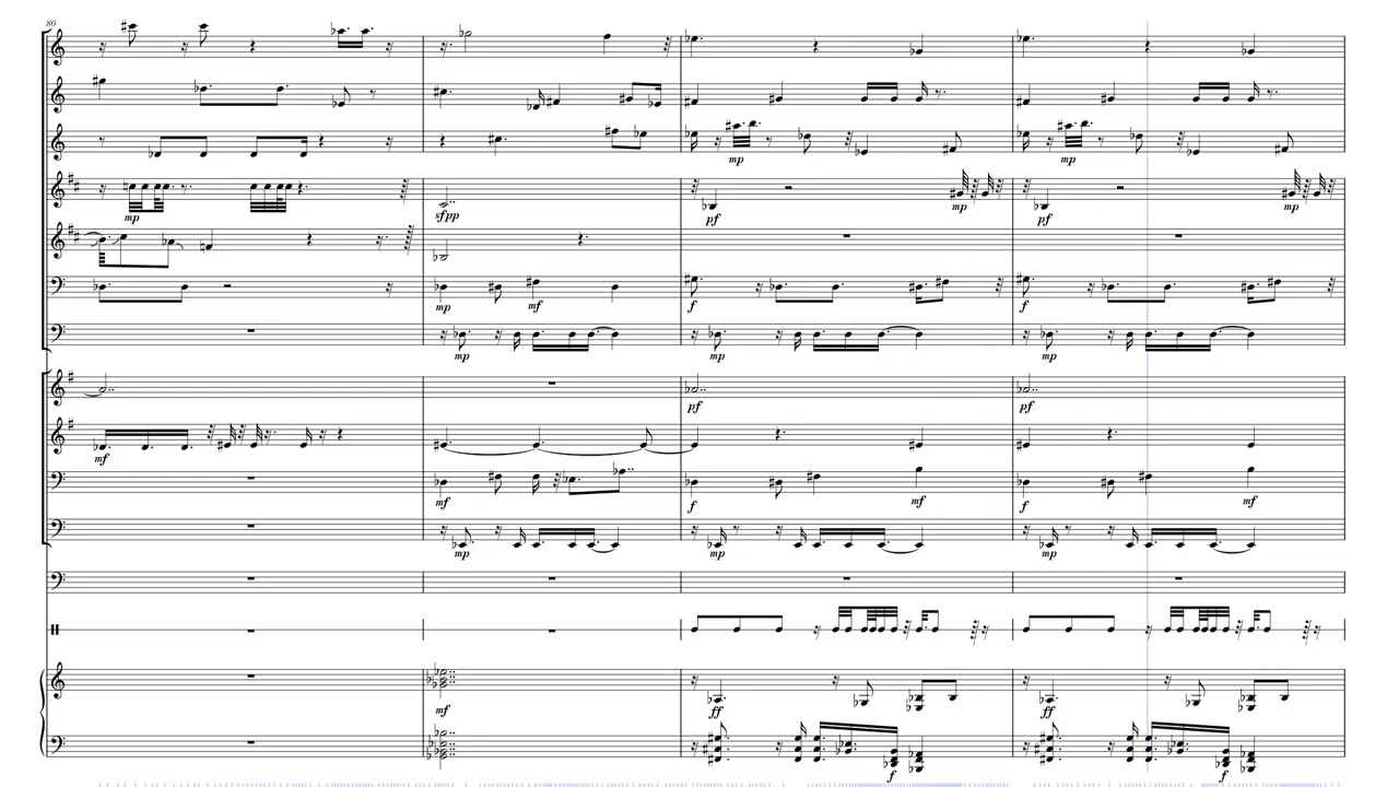 video score delayed melt
