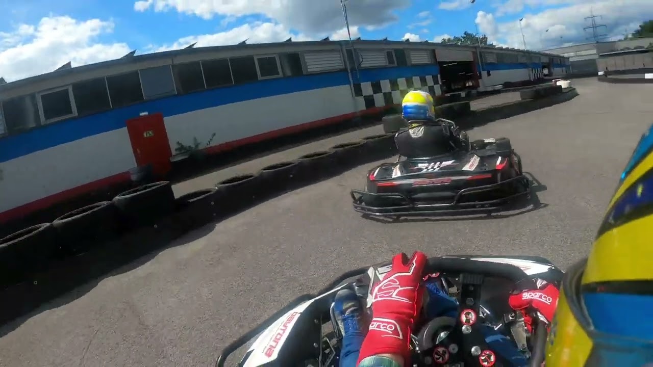 2h Team Fun Race Lauf 6 Daytona Kartbahn Essen aus der Box P17 auf P7 vorgefahren Bestzeit 2.02.43