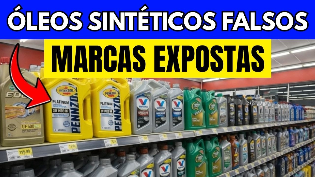 10 Marcas Com Óleo Totalmente Sintético FALSO (Você Foi ENGANADO!)