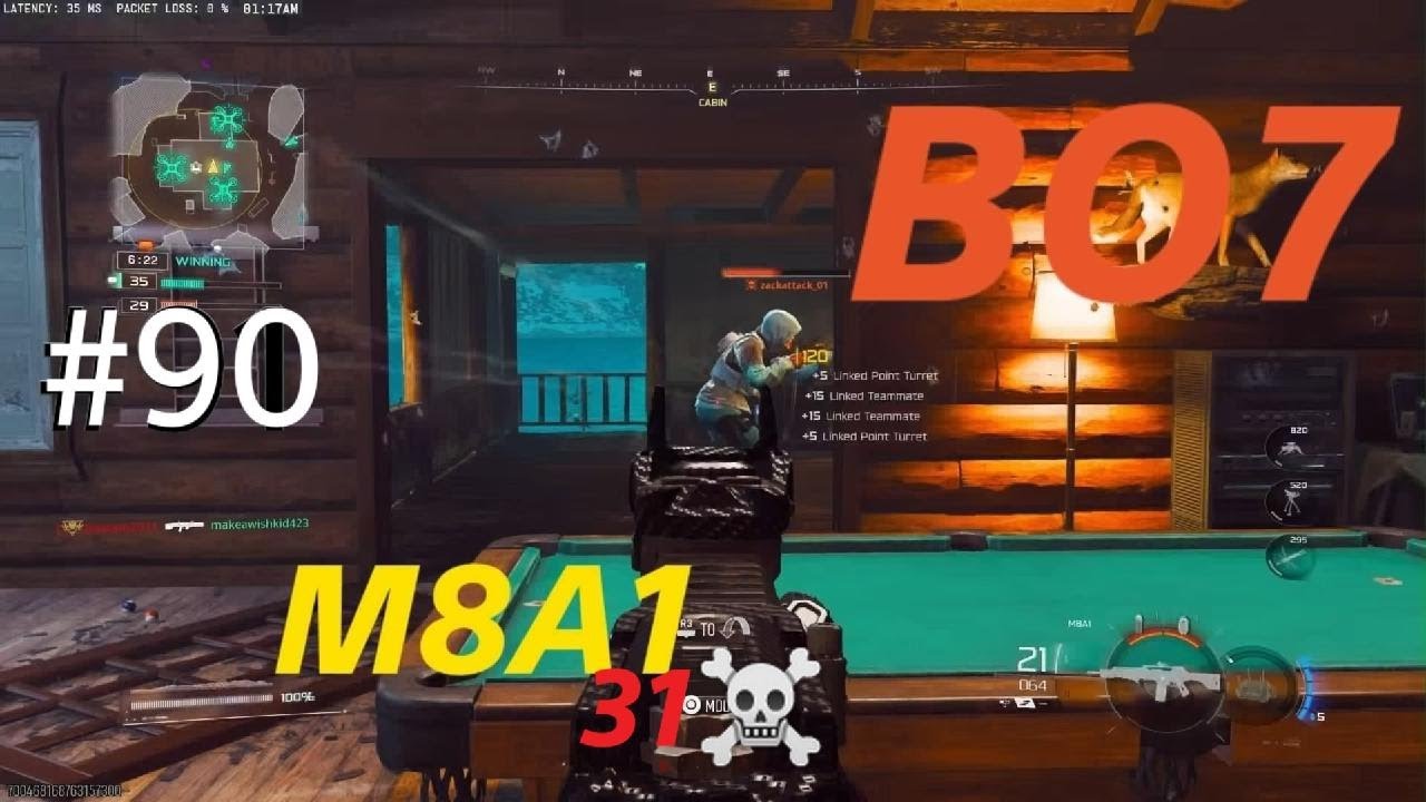 Call of Duty BO7- M8A1 gameplay on HOMESTEAD (No Commentary)