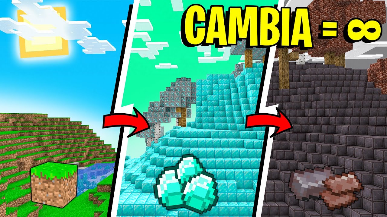 MINECRAFT MA IL MONDO CAMBIA ALL'*INFINITO*!