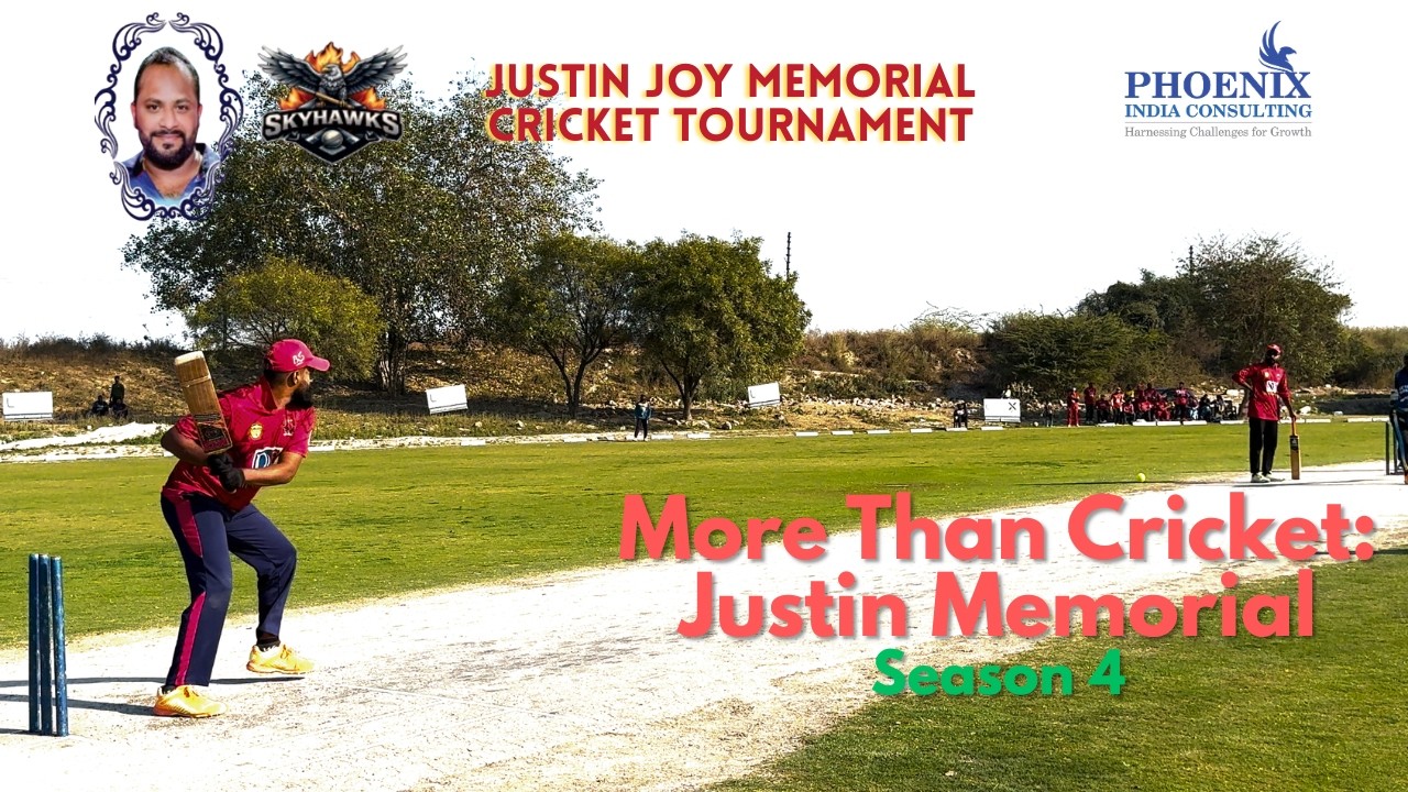 From Passion to Purpose  Justin Memorial Cricket Tournament IV - English