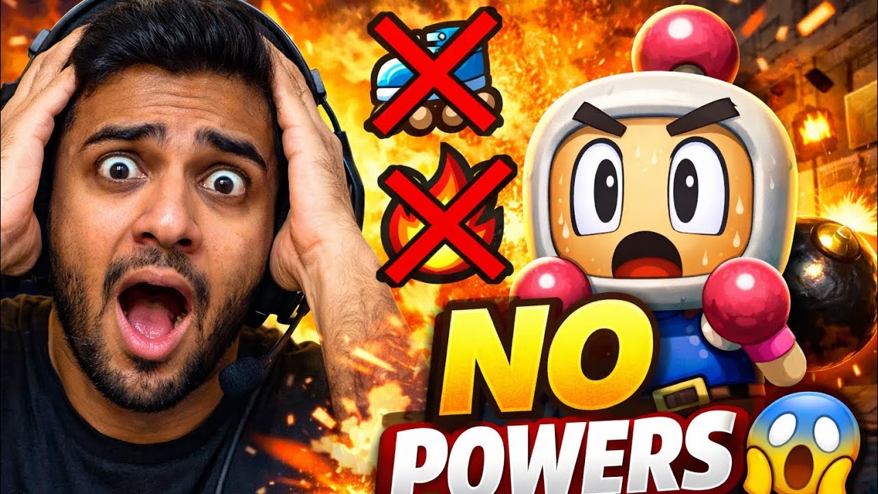 Bomberman With no powers