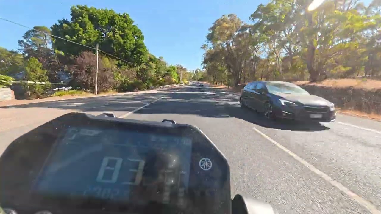 good ride on my mt-03 vic aus bendigo to castlemine pt 2
