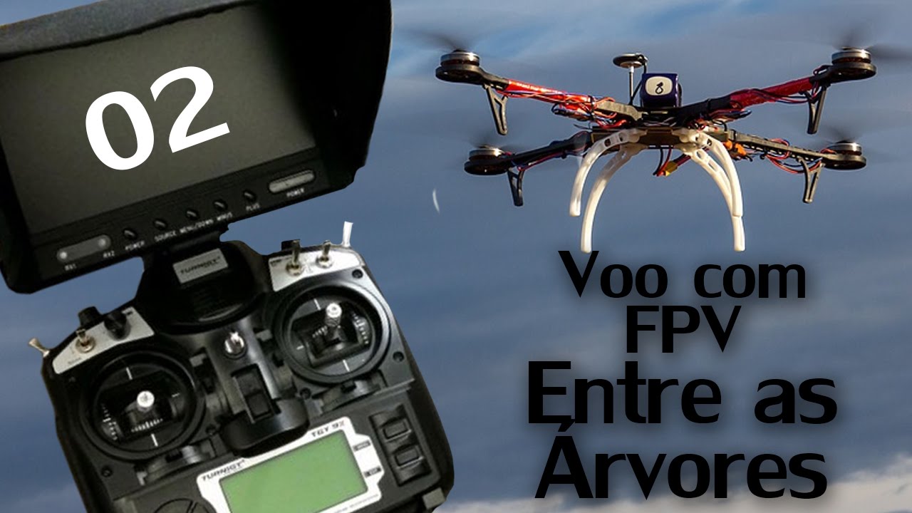 FPV Entre &Aacute;rvores 02 - Por pouco n&atilde;o fico preso na &aacute;rvore