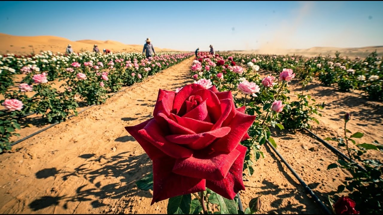 I Didn’t Believe They Were Growing Roses in the Desert… Until I Saw This