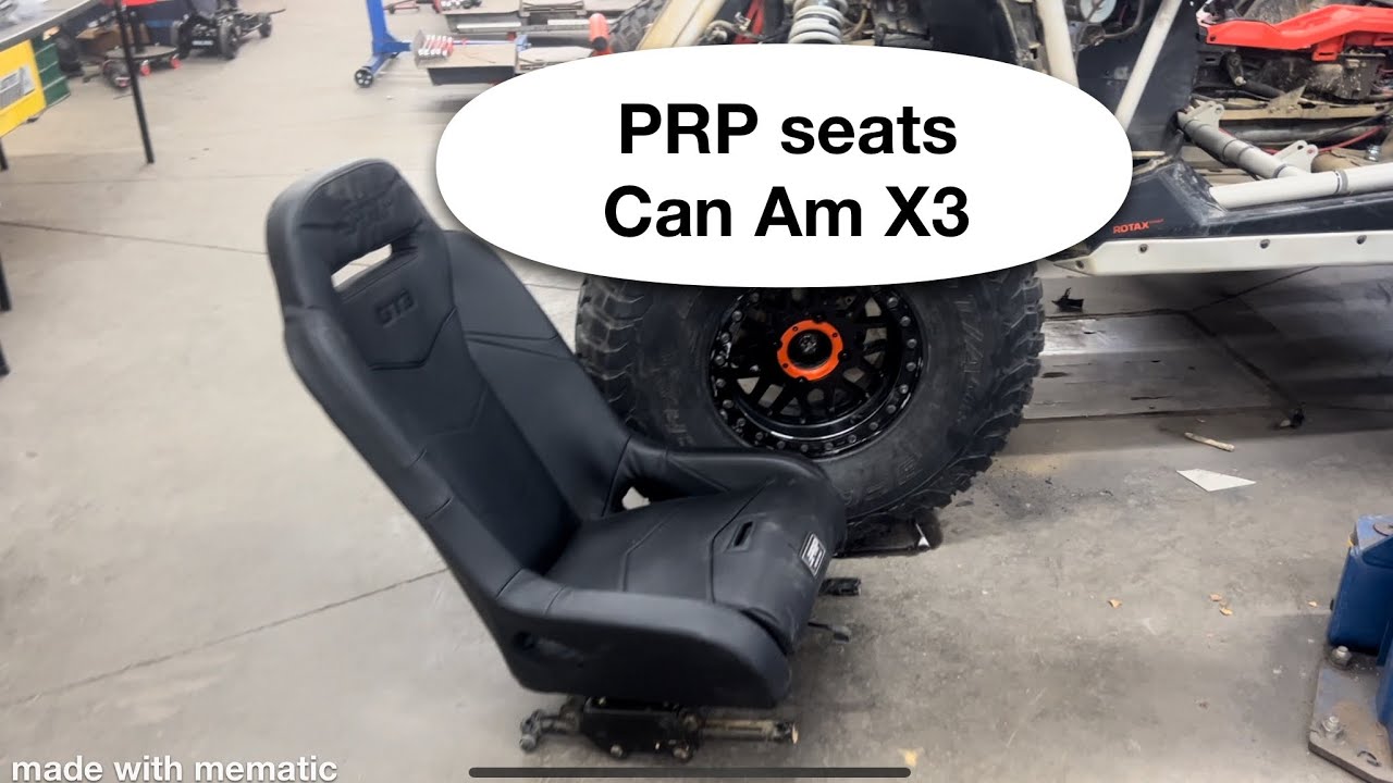 PRP GT3 seats in the Can Am X3.