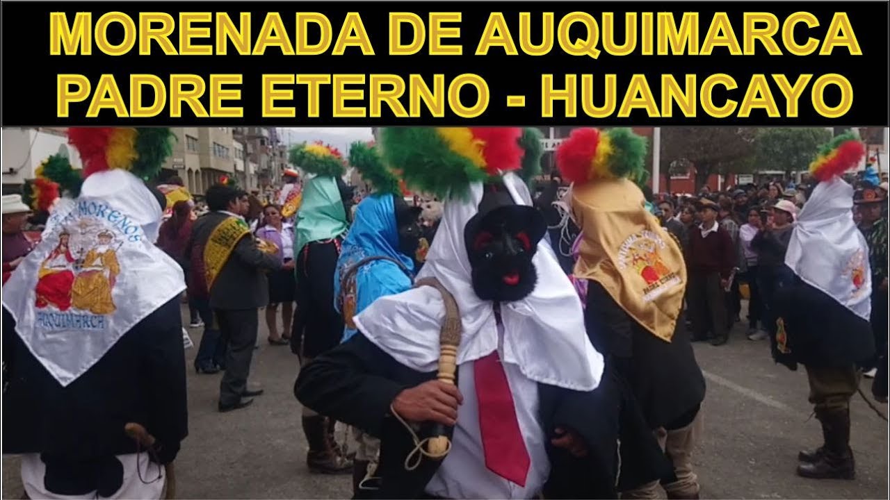 Morenada de Huancayo - Padre Eterno - Santísima trinidad de Huancayo - Perú