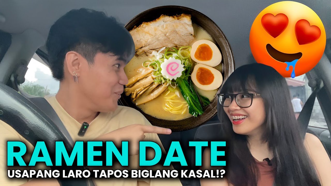BIGLAANG RAMEN DATE | USAPANG LARO TAPOS BIGLANG KASAL !?