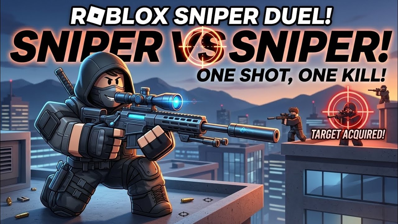 One Shot, One Kill! | Roblox Sniper vs Sniper Gameplay