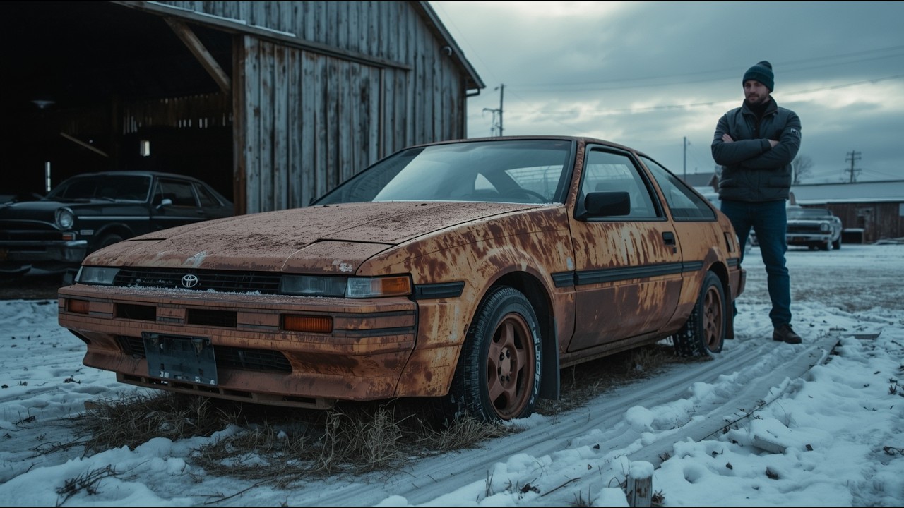 ASMR Rebuild | Toyota AE86 Trueno Pure Mechanical Therapy #carrestoration