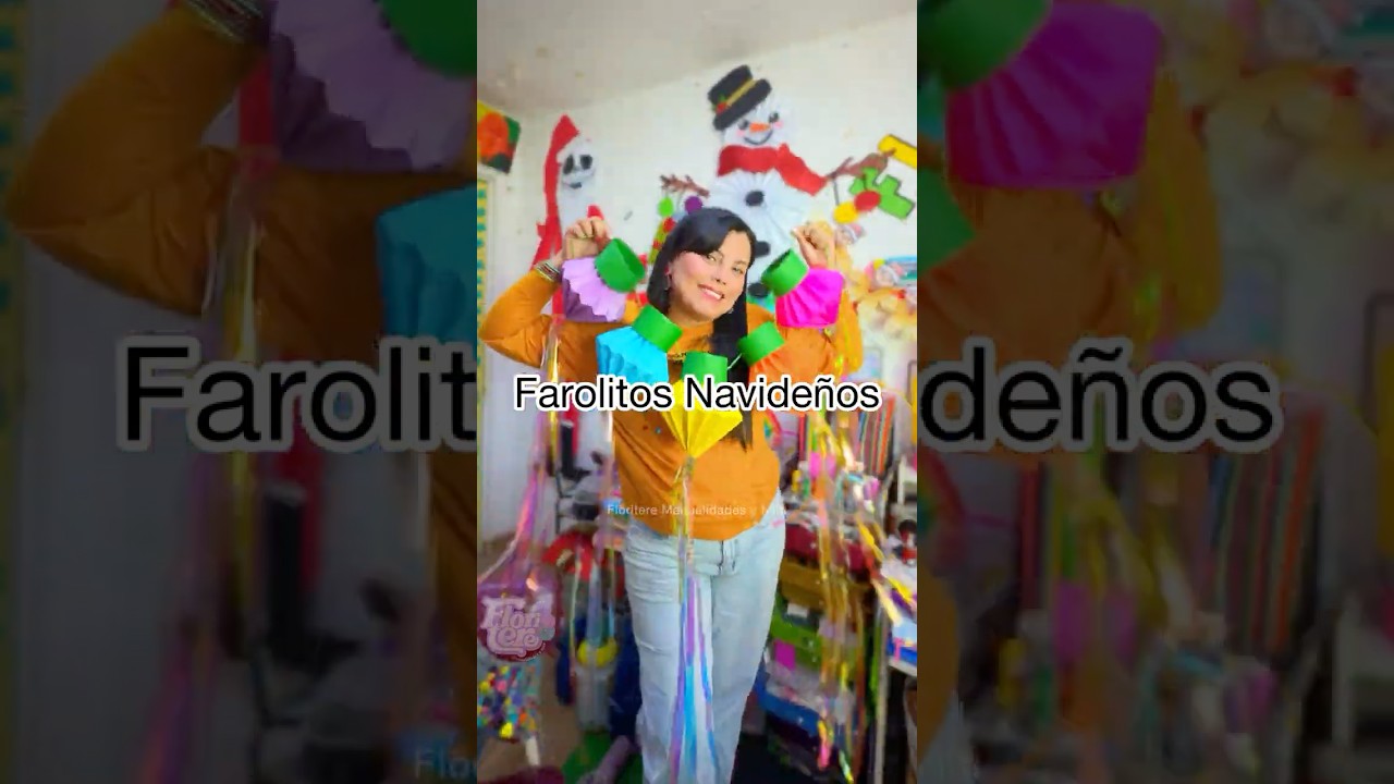 Farolitos navide&ntilde;os tipo serie de foquitos