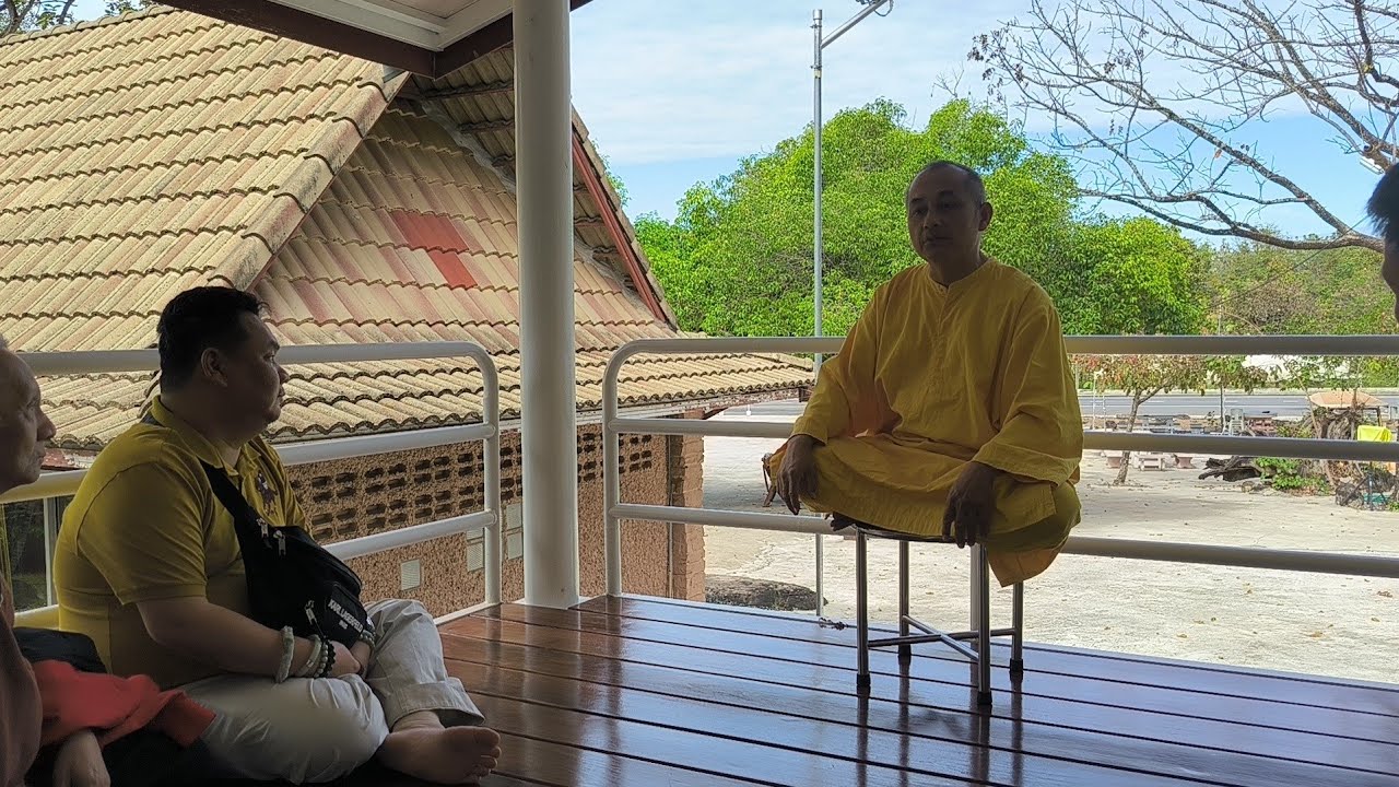Wat Rom Photitham Nong Hin, Loei Province, has a spacious atmosphere and a very natural atmospher...
