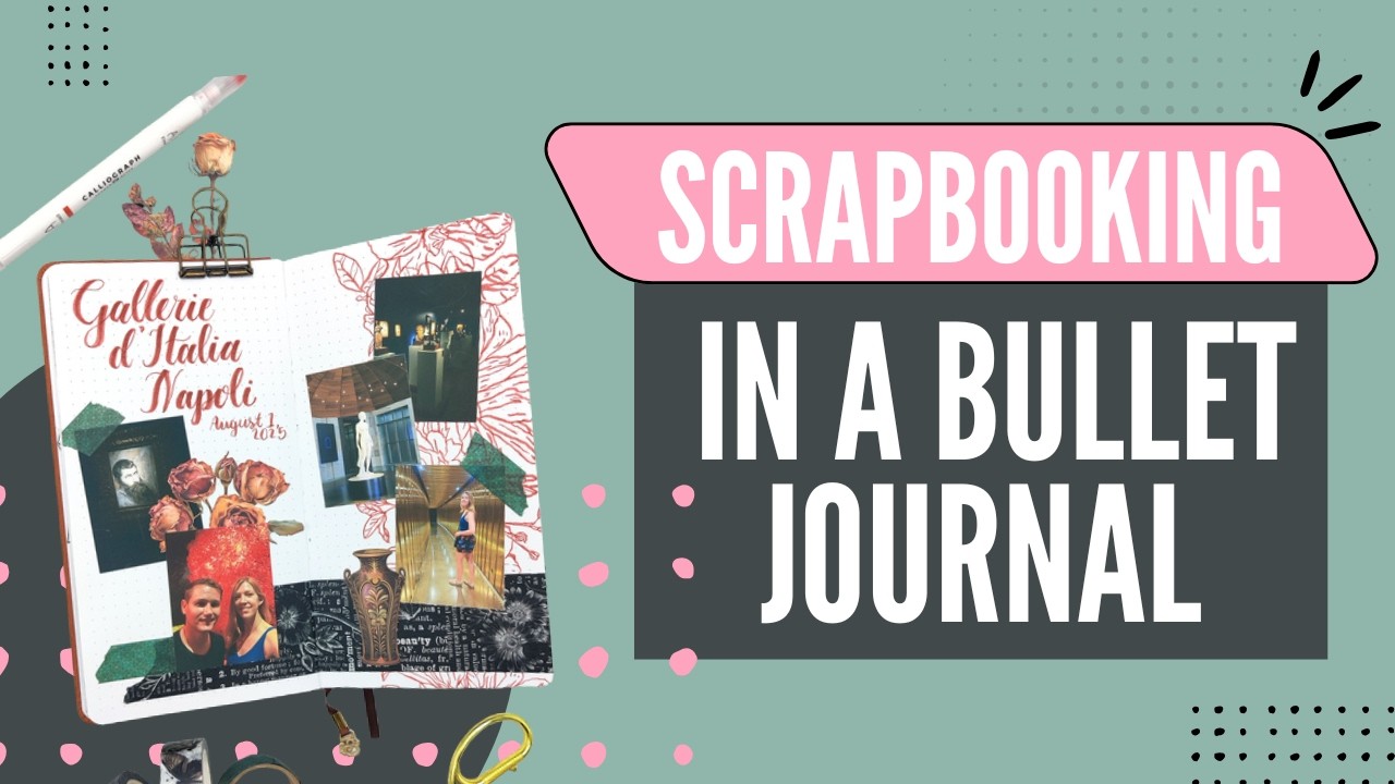 Scrapbooking in a Bullet Journal